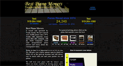 Desktop Screenshot of bestpianomovers.com