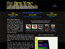 Tablet Screenshot of bestpianomovers.com